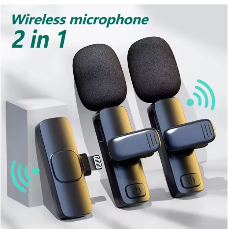K9 microfone sem fio bluetooth portátil, áudio, vídeo, estático, adequado para iphone ao ar livre streaming ao vivo jogos telefone tipo-c